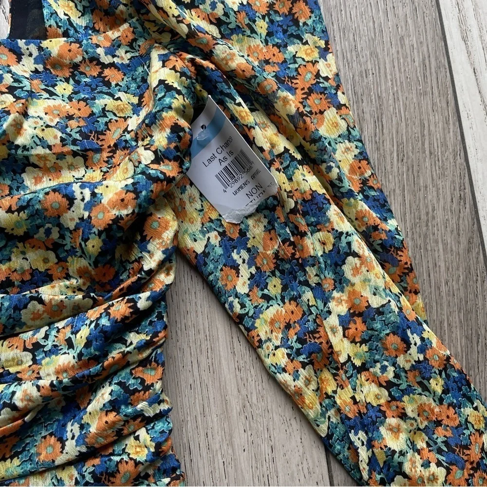 Floral Puff Sleeve Top